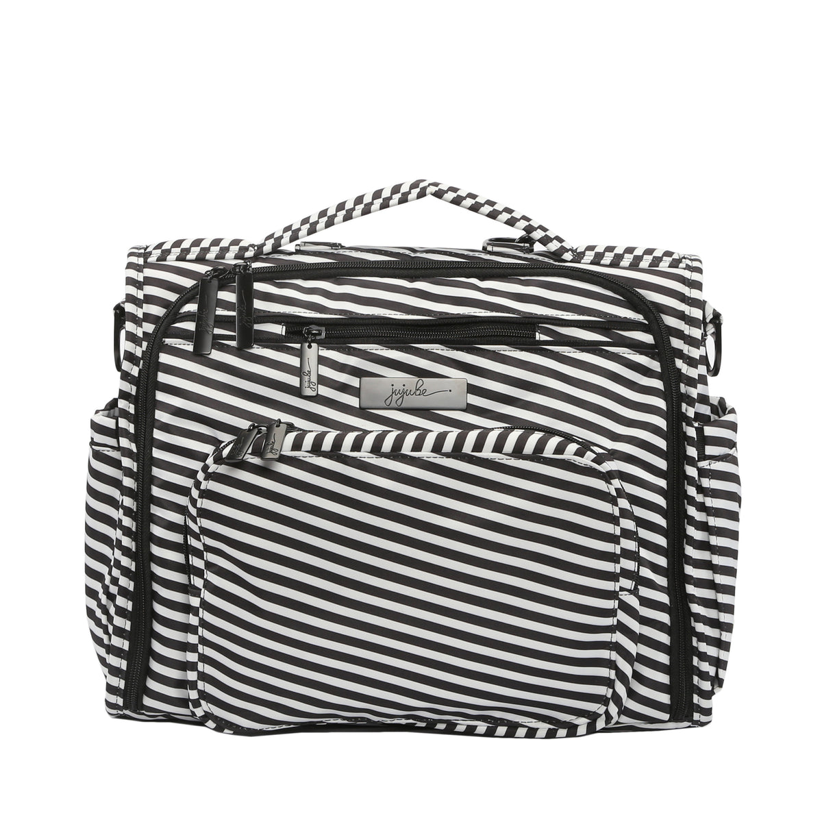 Jujube diaper bag black outlet and white