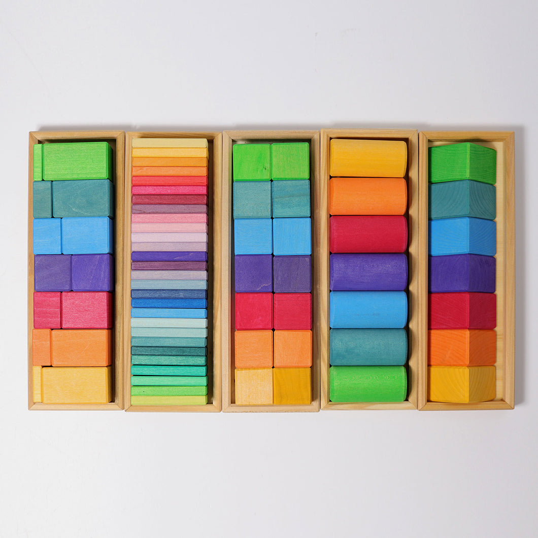 Grimm's Building Set Shapes & Colours