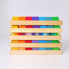 Load image into Gallery viewer, Grimm&#39;s Building Set Shapes &amp; Colours