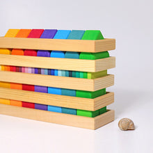 Load image into Gallery viewer, Grimm&#39;s Building Set Shapes &amp; Colours