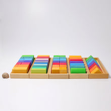 Load image into Gallery viewer, Grimm&#39;s Building Set Shapes &amp; Colours