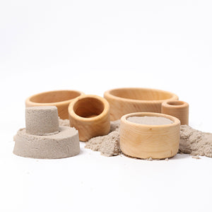 Grimm's Stacking Bowls Natural