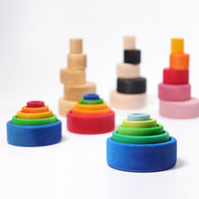 Load image into Gallery viewer, Grimm&#39;s Stacking Bowls Ocean