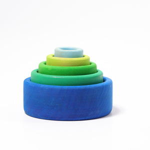 Grimm's Stacking Bowls Ocean