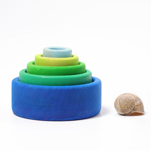 Grimm's Stacking Bowls Ocean