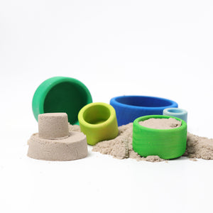Grimm's Stacking Bowls Ocean