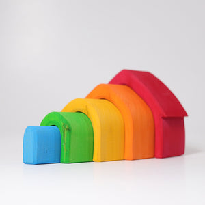 Grimm's Stacking House Coloured