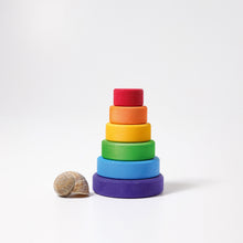 Load image into Gallery viewer, Grimm&#39;s Conical Tower Small Rainbow