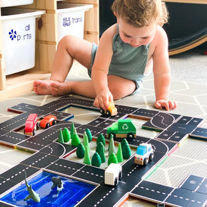 Learn & Grow Magnetic Tile Topper - Road
