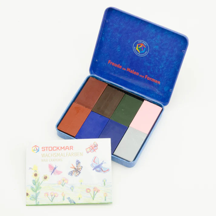 Stockmar Wax Block Crayons - 8 Supplementary Mix