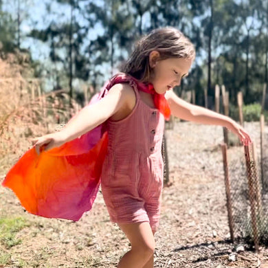 Autumn Play Silk