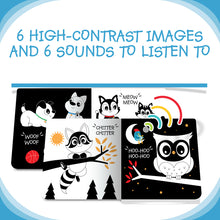 Load image into Gallery viewer, Black &amp; White Animals Board Book