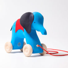 Load image into Gallery viewer, Grimm&#39;s Pull Along Elephant Otto