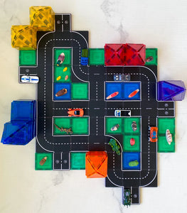 Learn & Grow Magnetic Tile Topper - Road