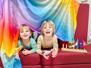 Jumbo Rainbow Play Silk