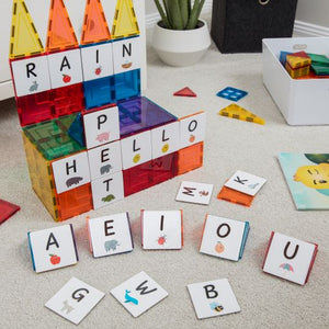 Learn & Grow Magnetic Tile Topper - Alphabet Uppercase