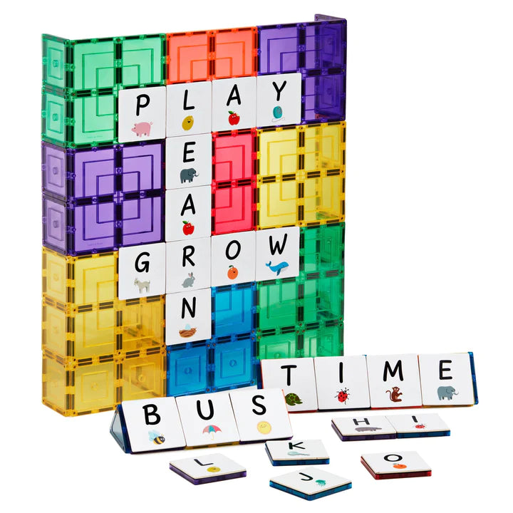 Learn & Grow Magnetic Tile Topper - Alphabet Uppercase