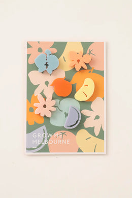 Moodyshape Magnets - Citrus Flower