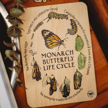 Load image into Gallery viewer, Monarch Butterfly Life Cycle Tile