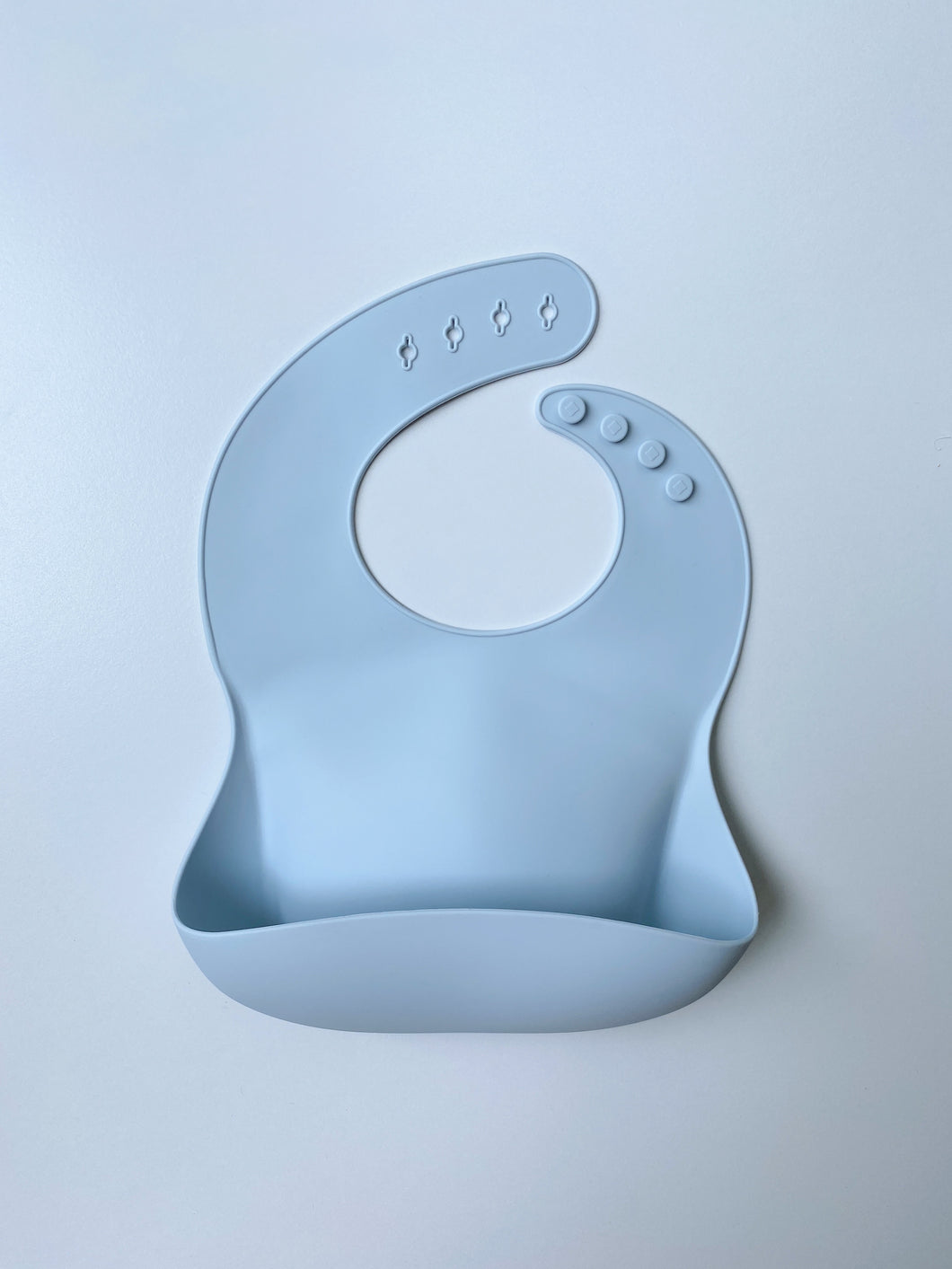Silicone Bibs - Icy Blue