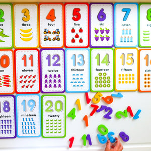 123 Flashcards & Magnetic Numbers