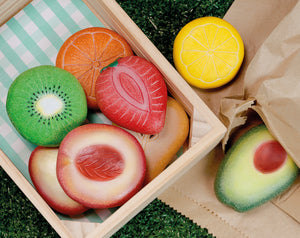 Sensory Play Stones - Fruits