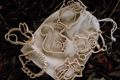 Eco Cutter Set - Woodland Animals Mini