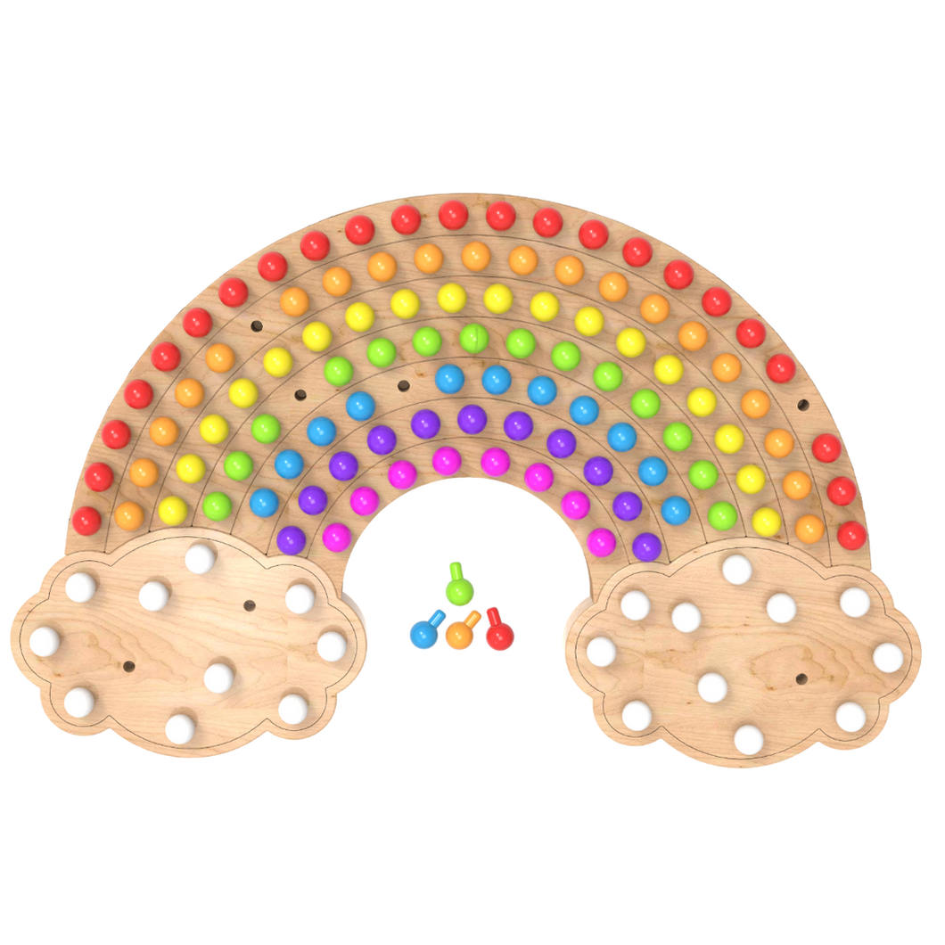 Little Pegz Natural Rainbow