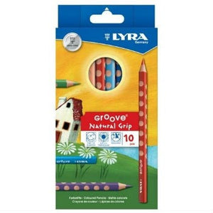 Lyra Groove Coloured Pencils - 10 Colours