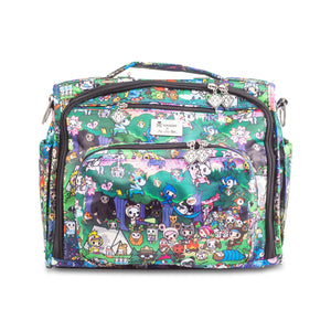 uJuBe BFF Diaper Bag in Camp Toki Front View