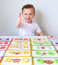 Load image into Gallery viewer, ABC Flashcards &amp; Magnetic Letters