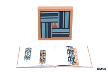 Load image into Gallery viewer, Kapla Book and Colours Set - Light Blue + Dark Blue