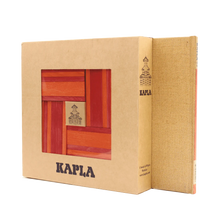 Load image into Gallery viewer, Kapla Book and Colours Set - Red + Orange