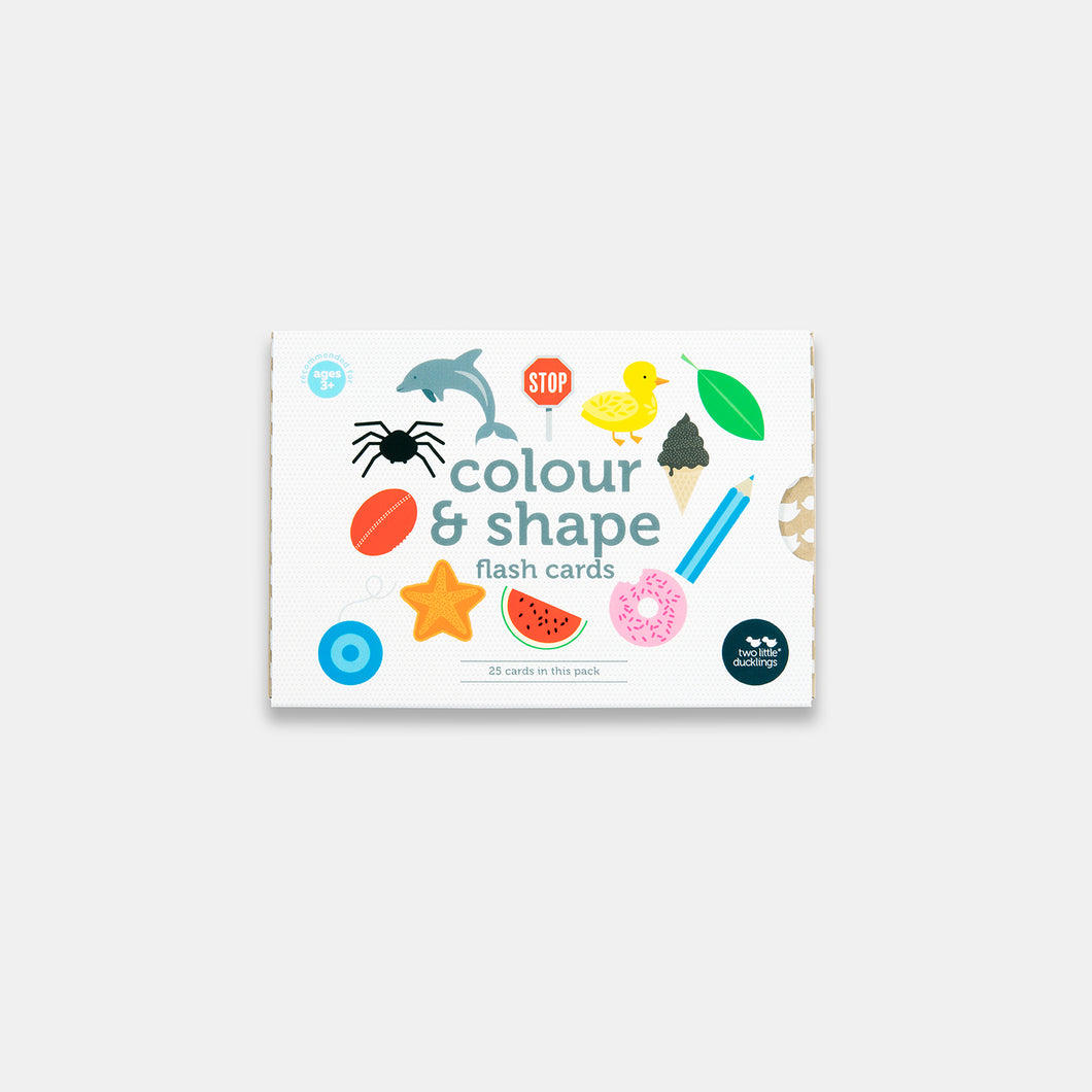 Colour & Shape Flash Cards