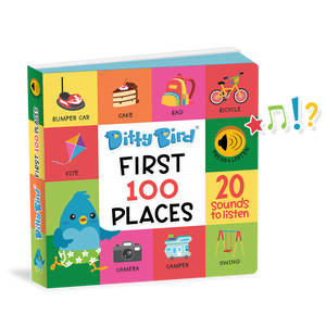 First 100 Places Board Book