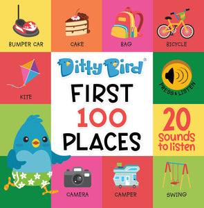 First 100 Places Board Book