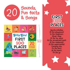 First 100 Places Board Book