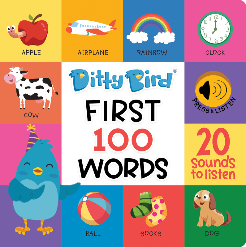 First 100 Words Board Book