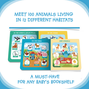 First 100 Animals Board Book