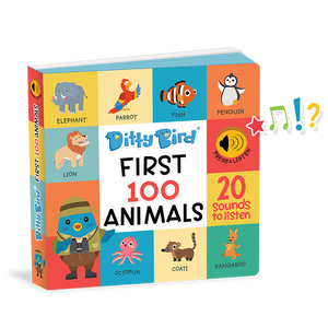 First 100 Animals Board Book