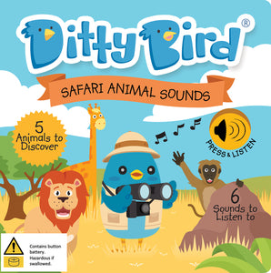 Safari Animal Sounds Board Book