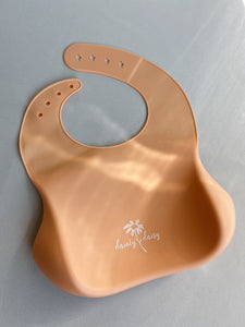 Silicone Bibs - Peach