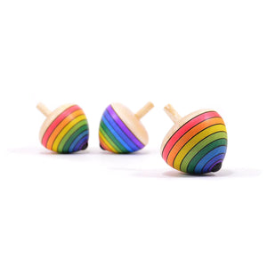 Mader Rainbow Egg Spinning Top