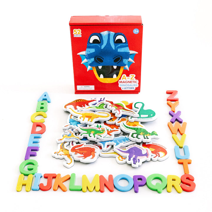 Magnetic Dino & Letters