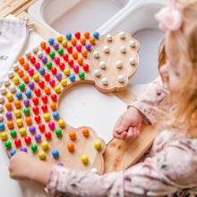 Load image into Gallery viewer, Little Pegz Natural Rainbow