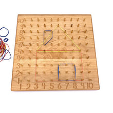 Load image into Gallery viewer, Large Geoboard - Maple