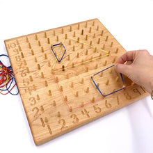 Load image into Gallery viewer, Large Geoboard - Maple