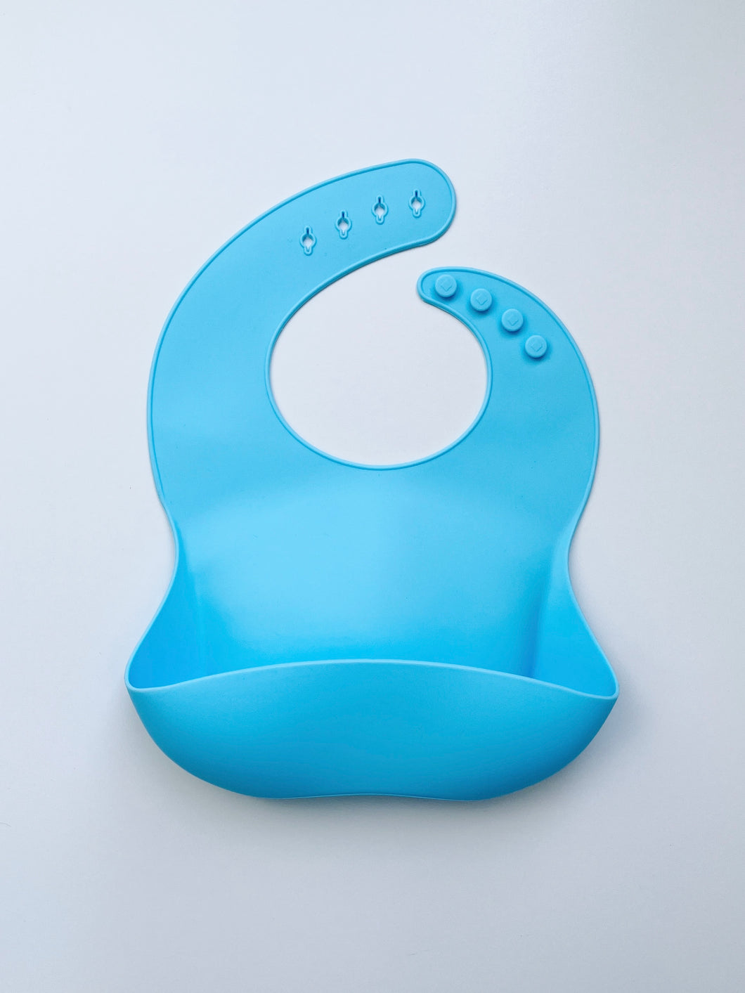 Silicone Bibs - Sky Blue