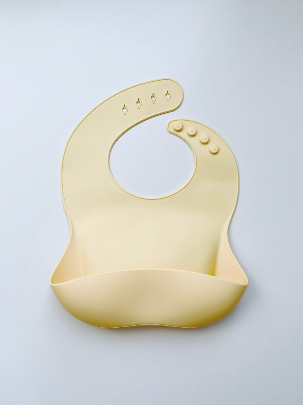 Silicone Bibs - Pastel Yellow