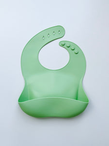 Silicone Bibs - Green